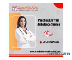 Pick a Modern ICU Setup from Panchmukhi Train Ambulance Service in Bhopal