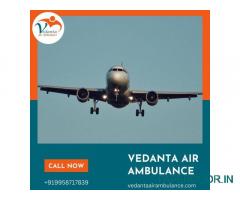 With Hi-tech Medical Amenities Utilize Vedanta Air Ambulance from Guwahati