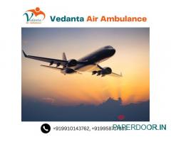 With Magnificent Medical Aid Hire Vedanta Air Ambulance in Delhi