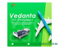 With Matchless Medical Support Choose Vedanta Air Ambulance in Ranchi