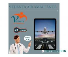 Vedanta Air Ambulance Services In Silchar Is Known For Beneficial Features