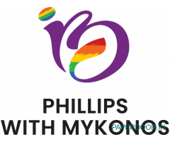 Phillips with mykonos