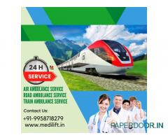 With Hi-class Medical Amenities Choose Medilift Train Ambulance from Raipur