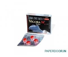 Buy Vigora 50 Mg Tablet (Sildenafil) | [Exclusive Offers + Deals] | Flatmeds