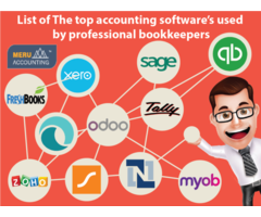 List of The top accounting software’s used by professional bookkeepers