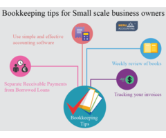 Bookkeeping tips for Small scale business owners