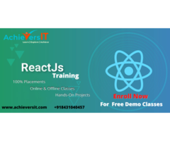 Best React JS Training With 100% Placement